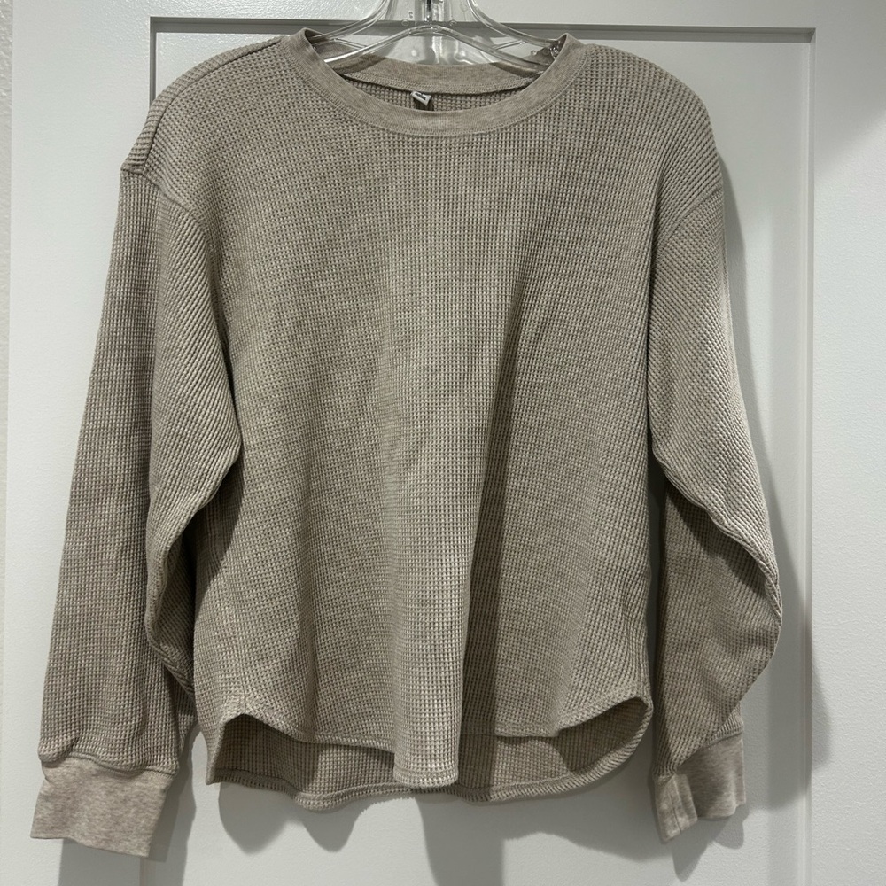Uniqlo Women’s S Waffle Knit Long Sleeve